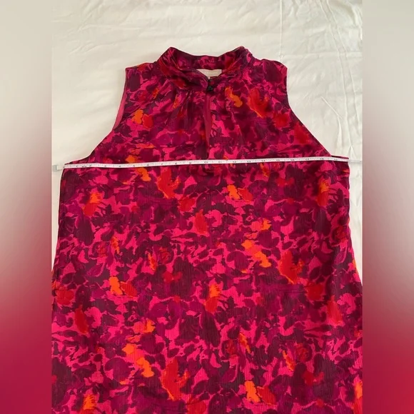 Banana Republic Fuchsia, Pink, Purple and Orange Patterned Tank - Picture 12 of 16